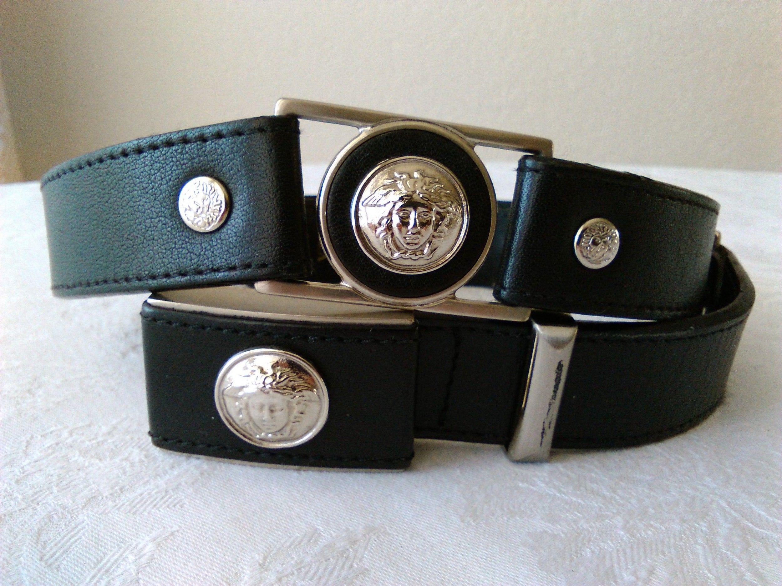 Gianni Versace vintage leather belt