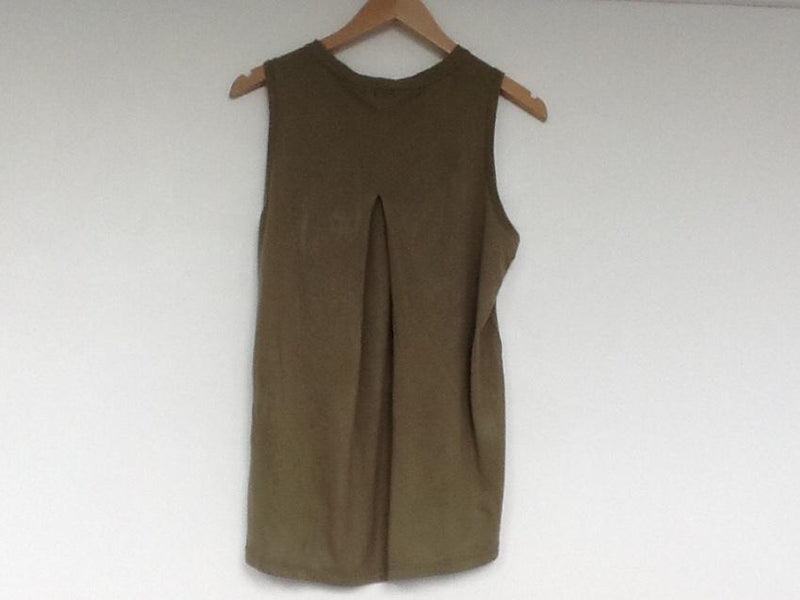 Polo Ralph Lauren Khaki Sleeveless Top