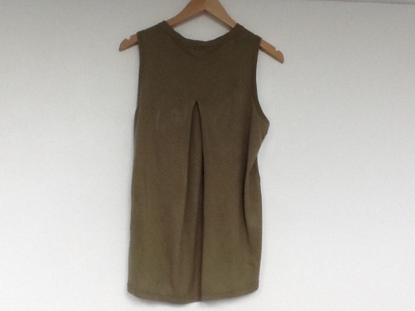 Polo Ralph Lauren Khaki Sleeveless Top