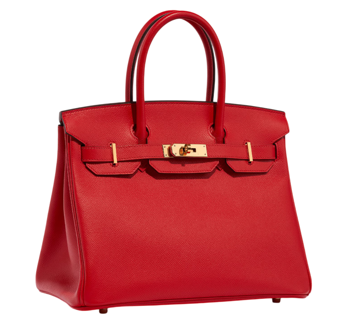 Hermès Birkin 30 Epsom Rouge De Coeur Gold-Tone Hardware