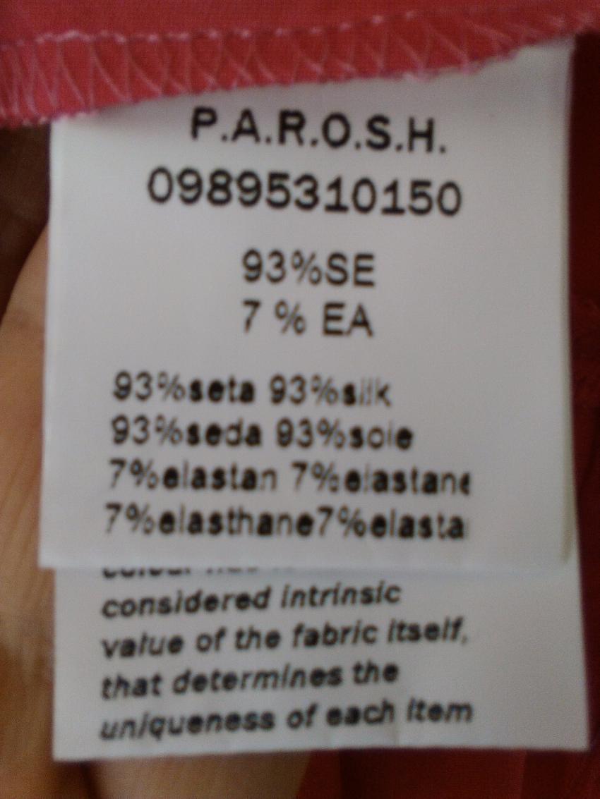 P.A.R.O.S.H Pink Dress Silk