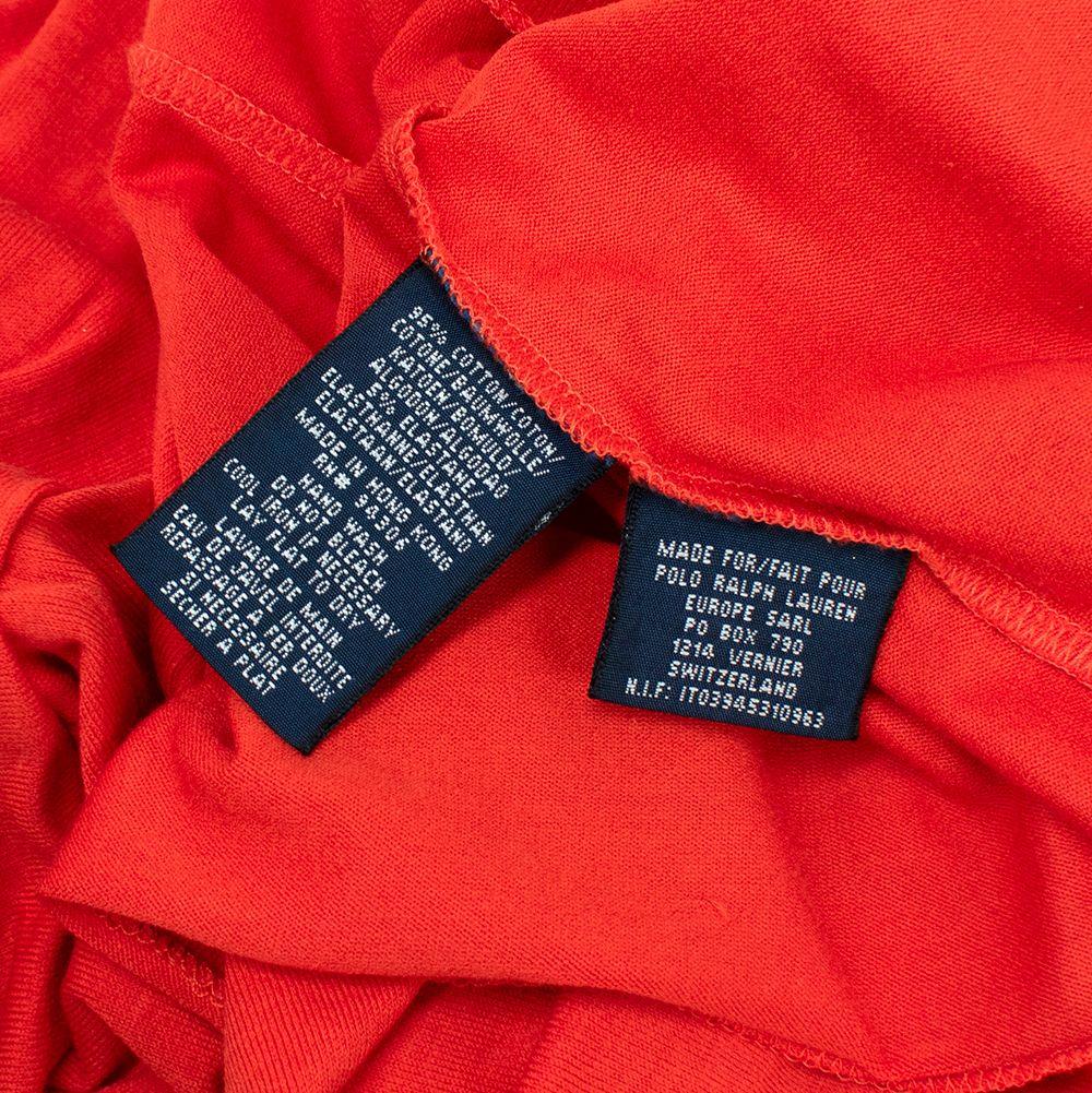 Ralph Lauren Orange Halterneck Top