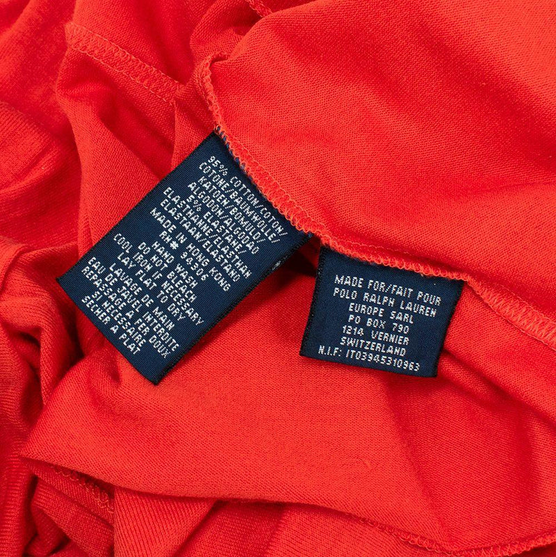 Ralph Lauren Orange Halterneck Top