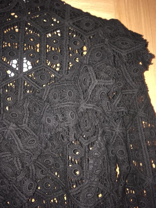 Iro Black Lamata Ruffle Top