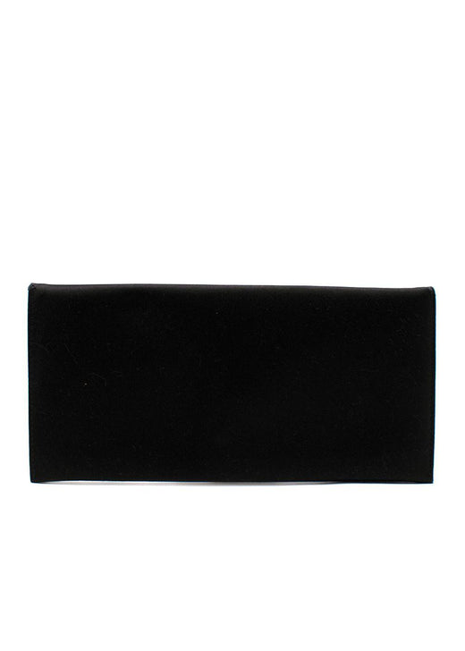 Givenchy Black Satin Envelope Pochette