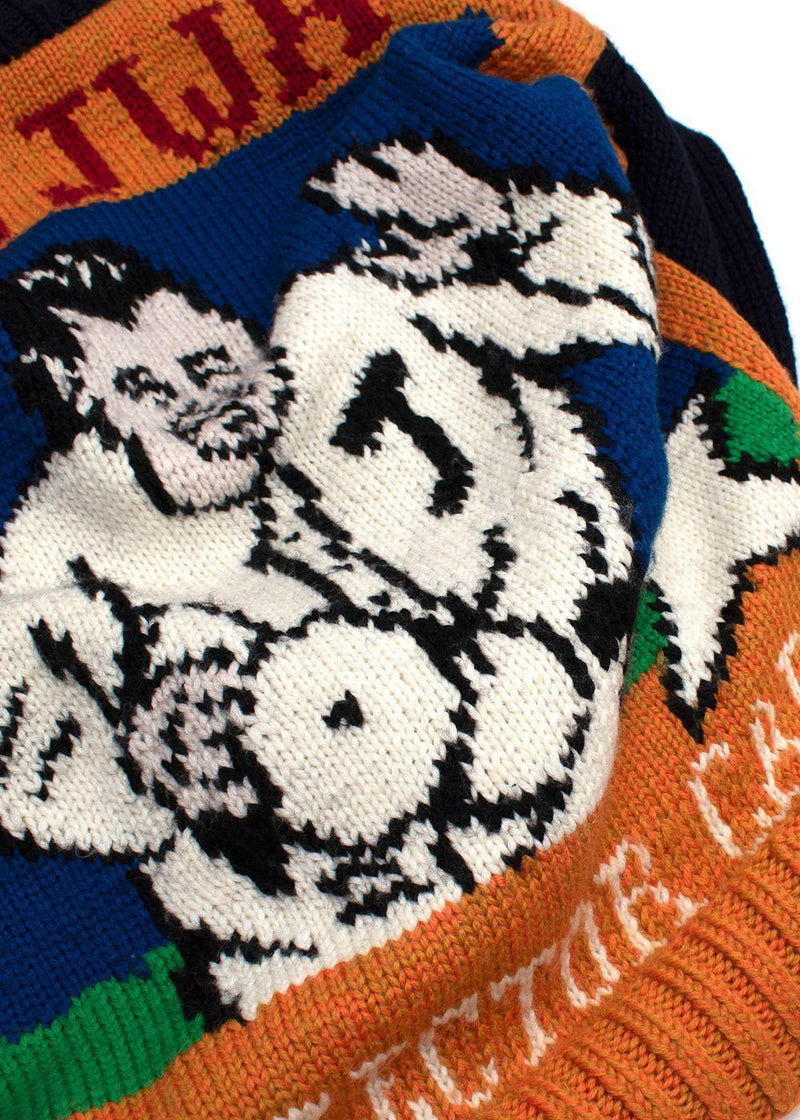 JW Anderson Wool Graphic Knit Sweater