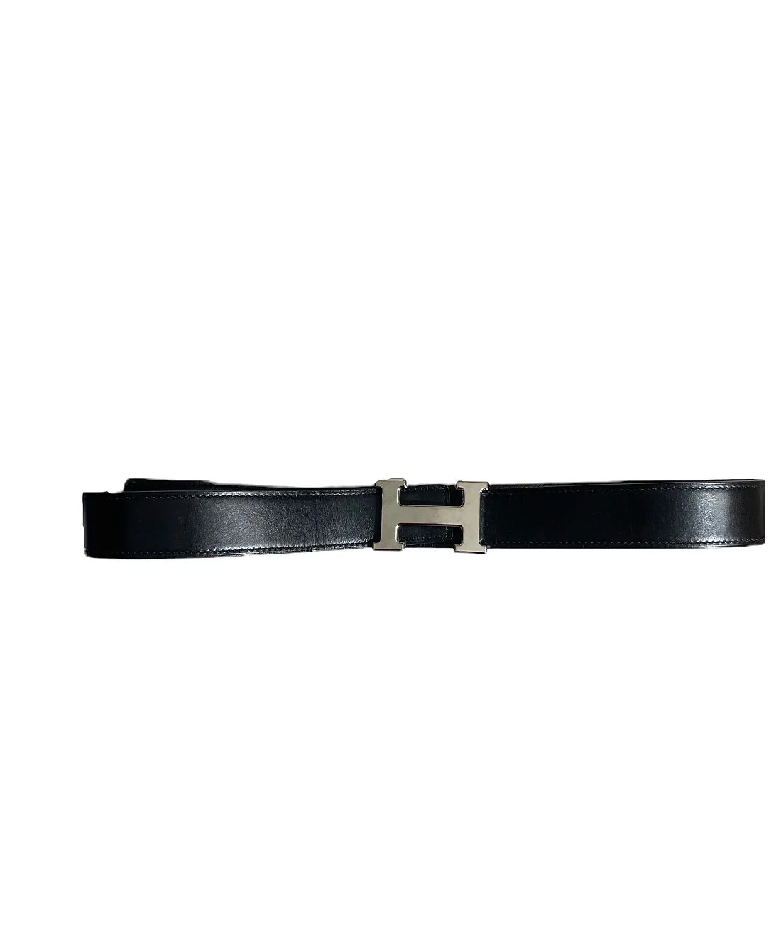 Hermes Black and Brown Reversible Constance Belt