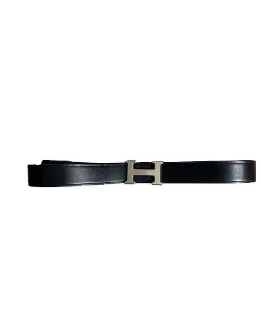 Hermes Black and Brown Reversible Constance Belt