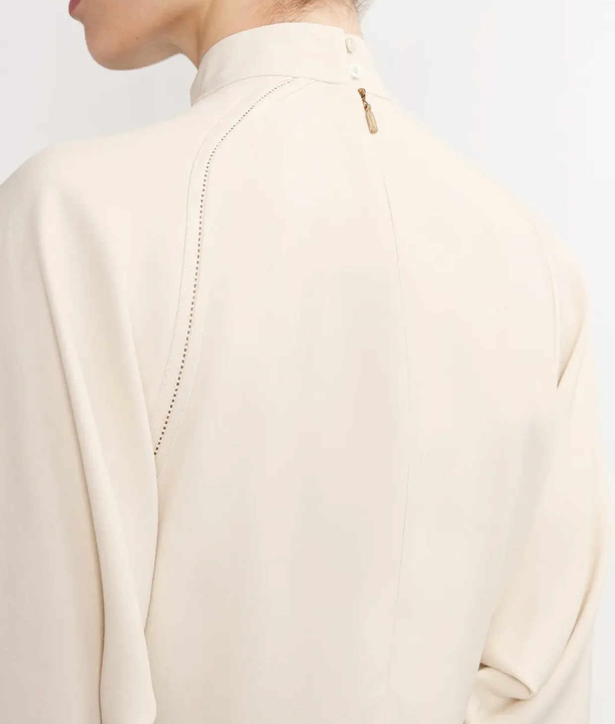 Agnona  Batwing-Sleeve Midi Dress