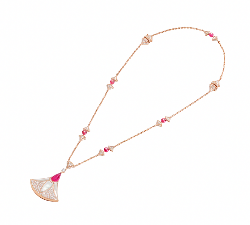 Diva's Rose Gold And Diamond Dream Necklace