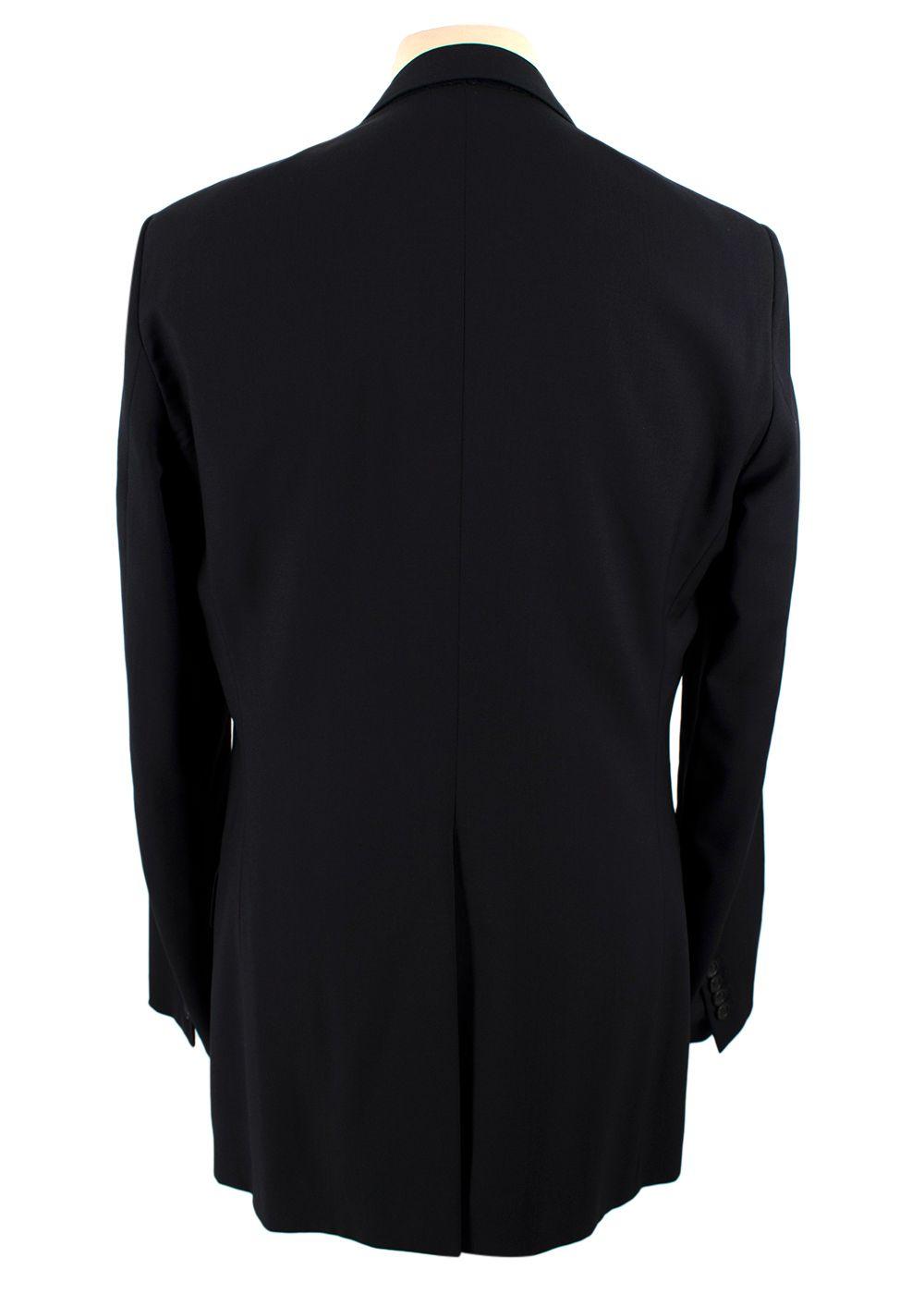 Dior Homme Navy Wool Single-breasted Blazer
