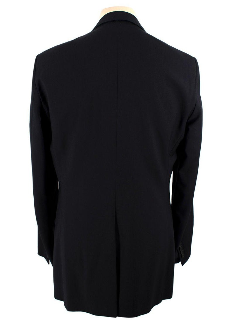 Dior Homme Navy Wool Single-breasted Blazer