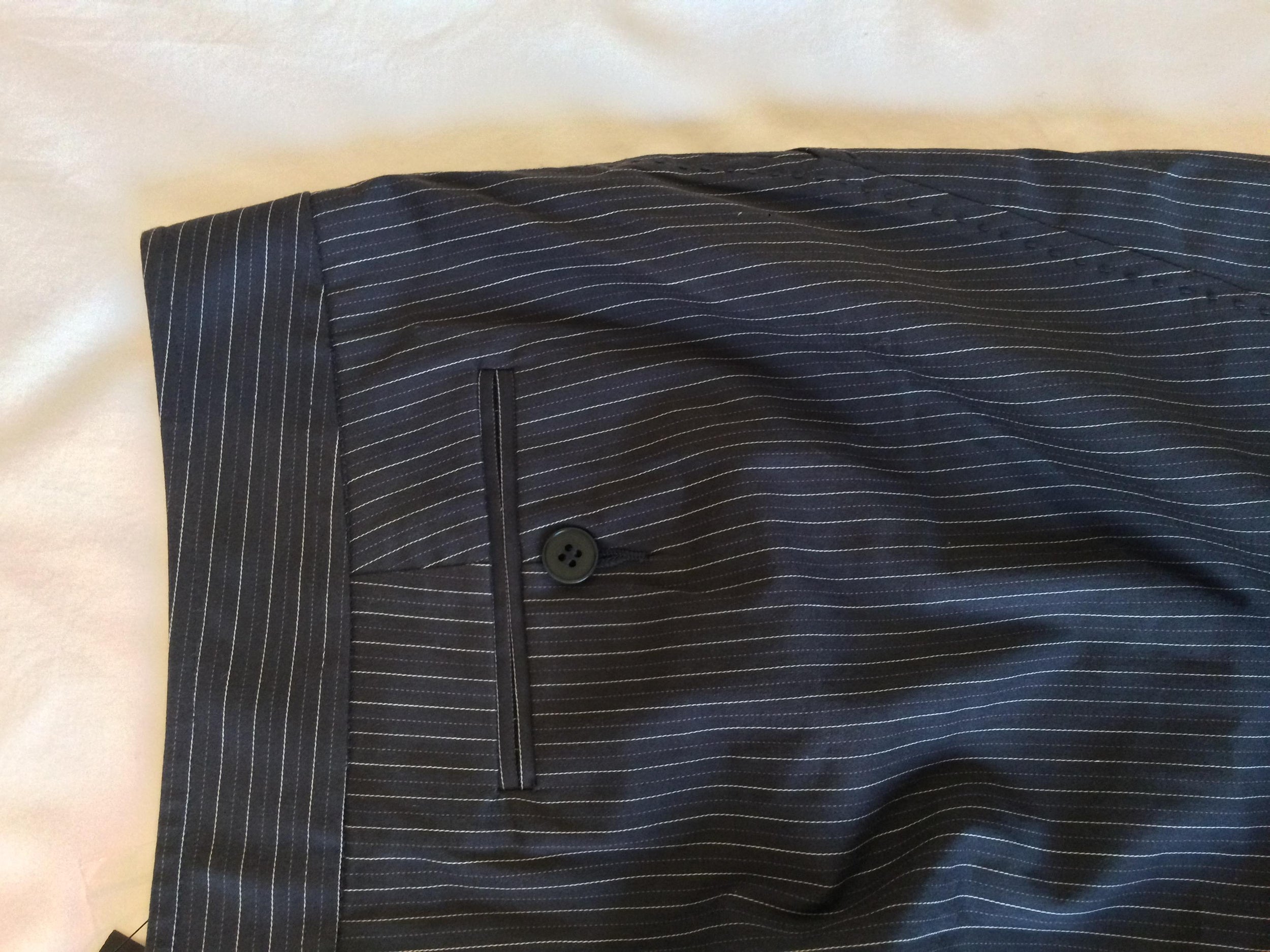 BCBG Maxazria denise pinstripe skirt
