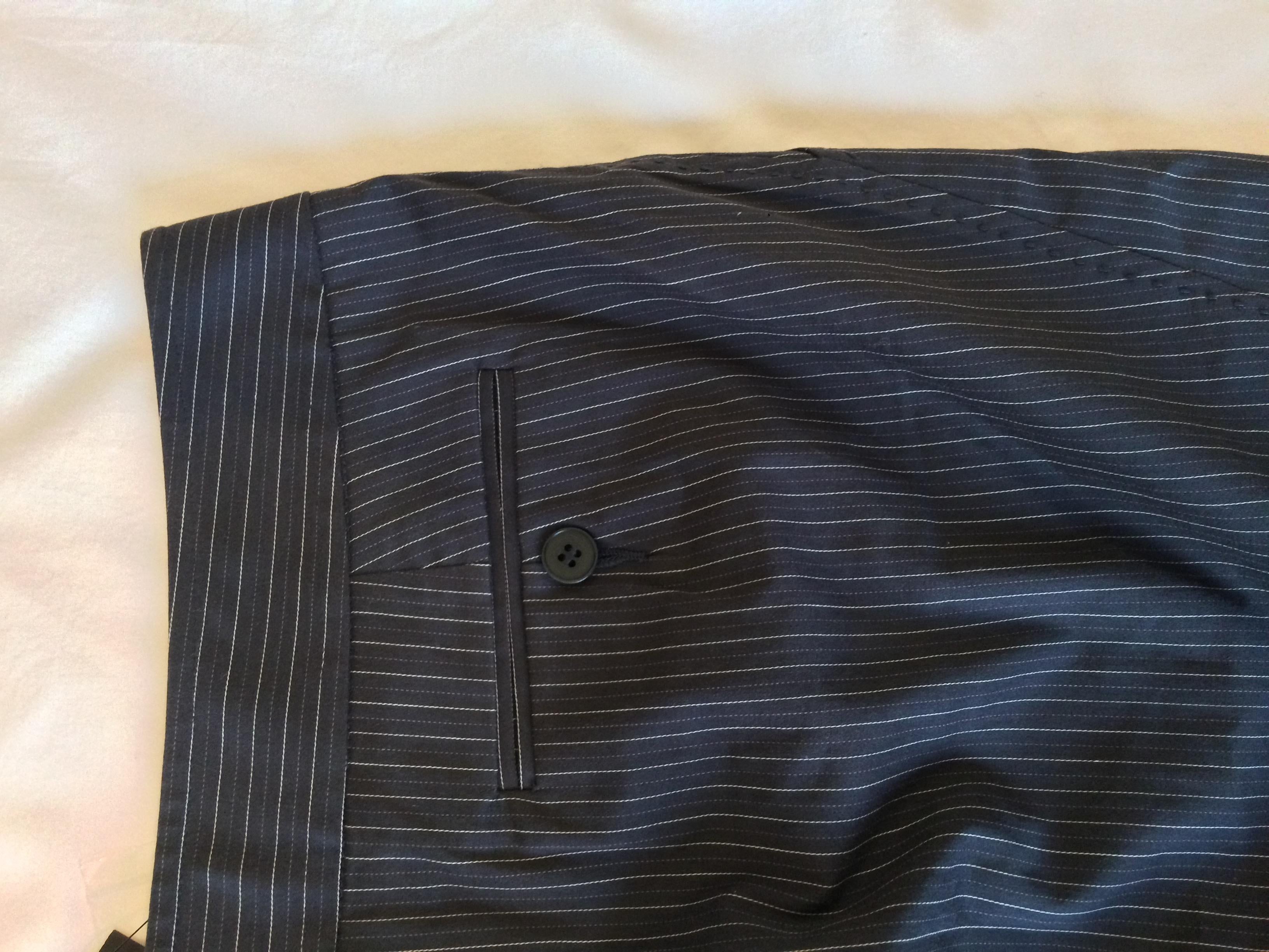 BCBG Maxazria denise pinstripe skirt