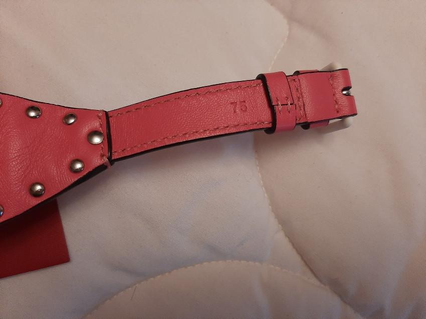 Valentino Pink Free Rockstud Belt Bag - Size Small