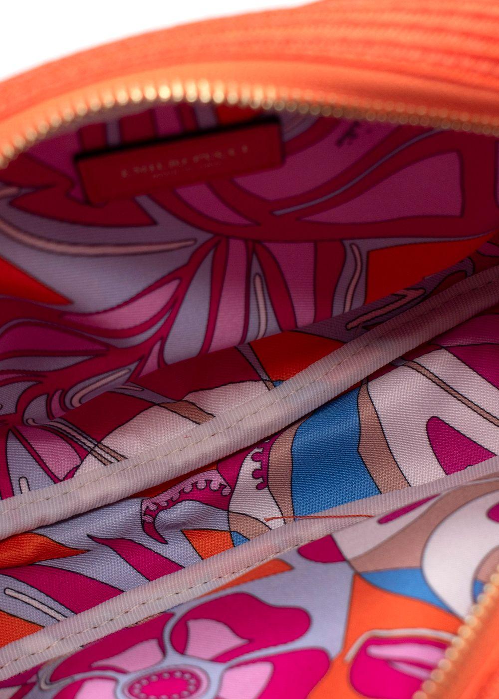 Emilio Pucci Orange Cosmetic Case