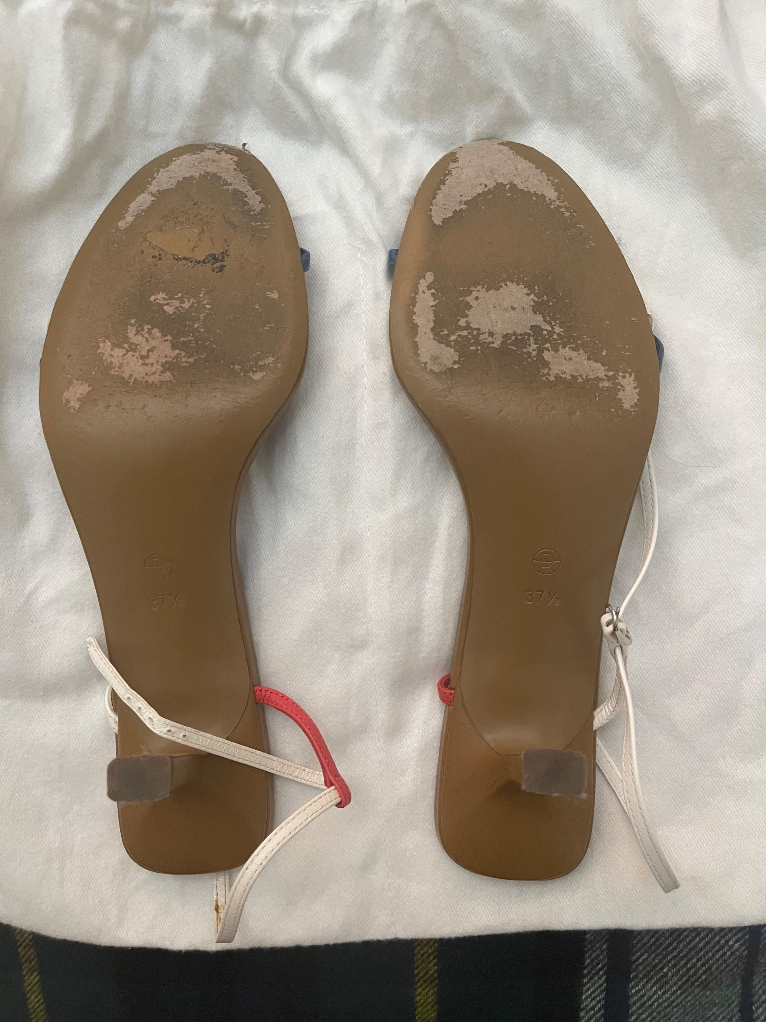 Bare Colour Block Sandals