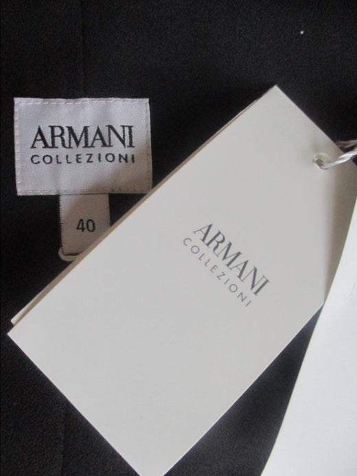 Armani Collezioni Chevron mini sheath dress