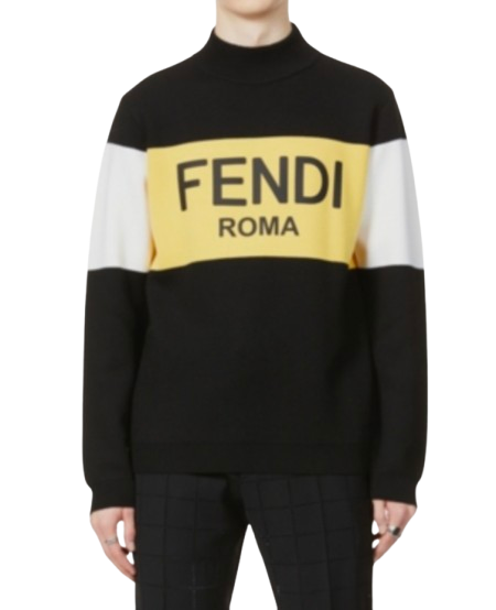 Fendi Long Sleeved Wool Top