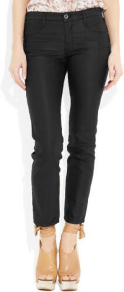 Theyskens’ Theory Black Weji Washed Plyne Jeans