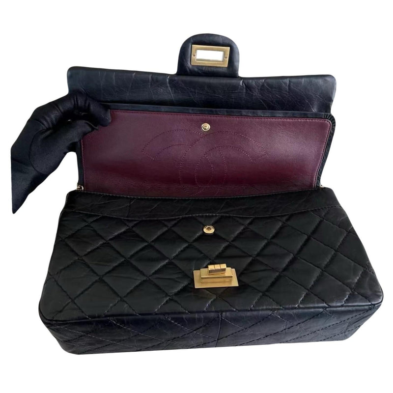 Chanel Black 2.55 Reissue Shoulder Bag