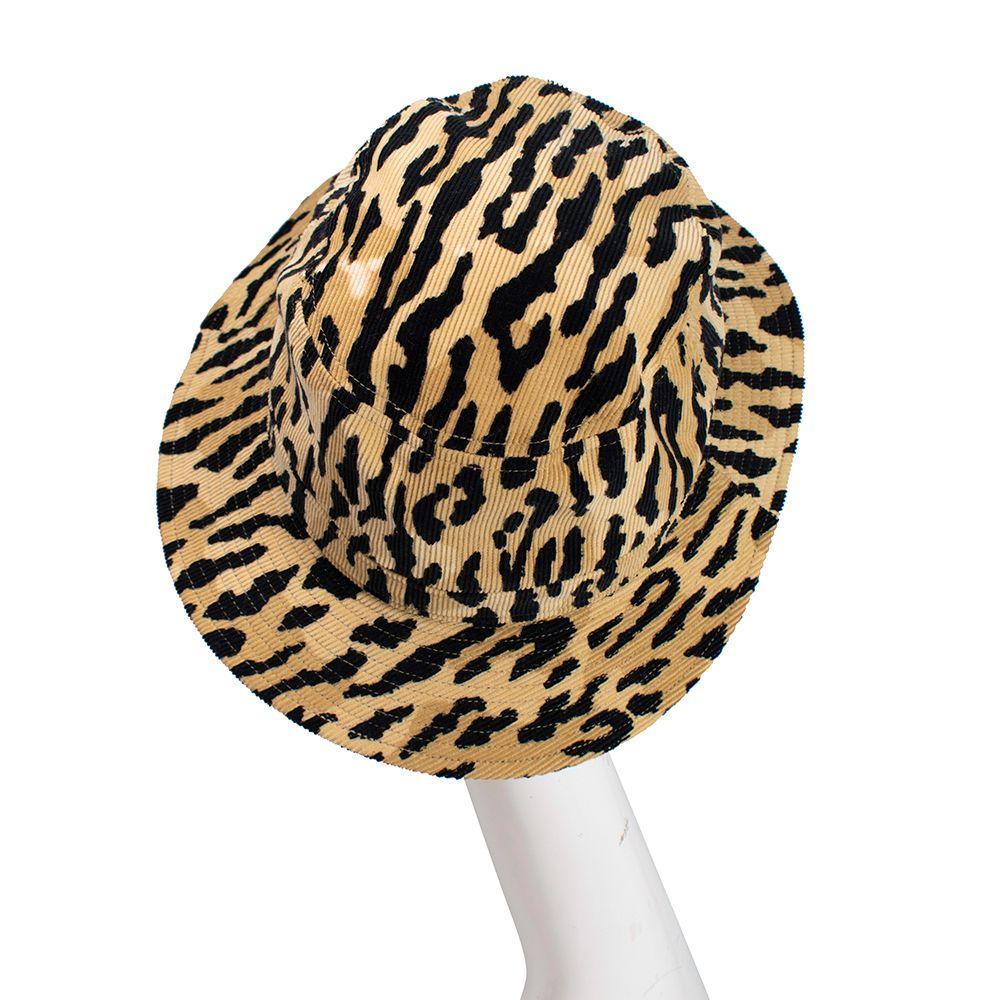 Guilty Parties Velvet Tiger Print Bucket Hat