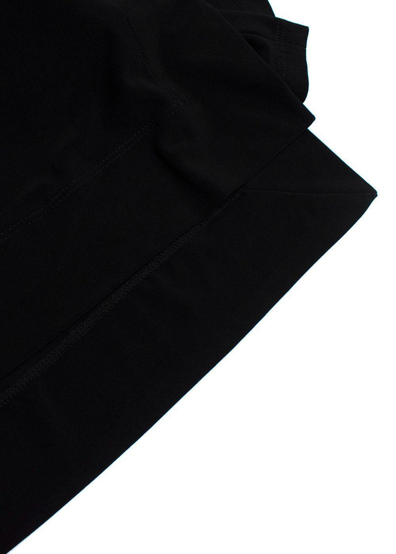 MaxMara Black 3/4 Length Sleeve Top