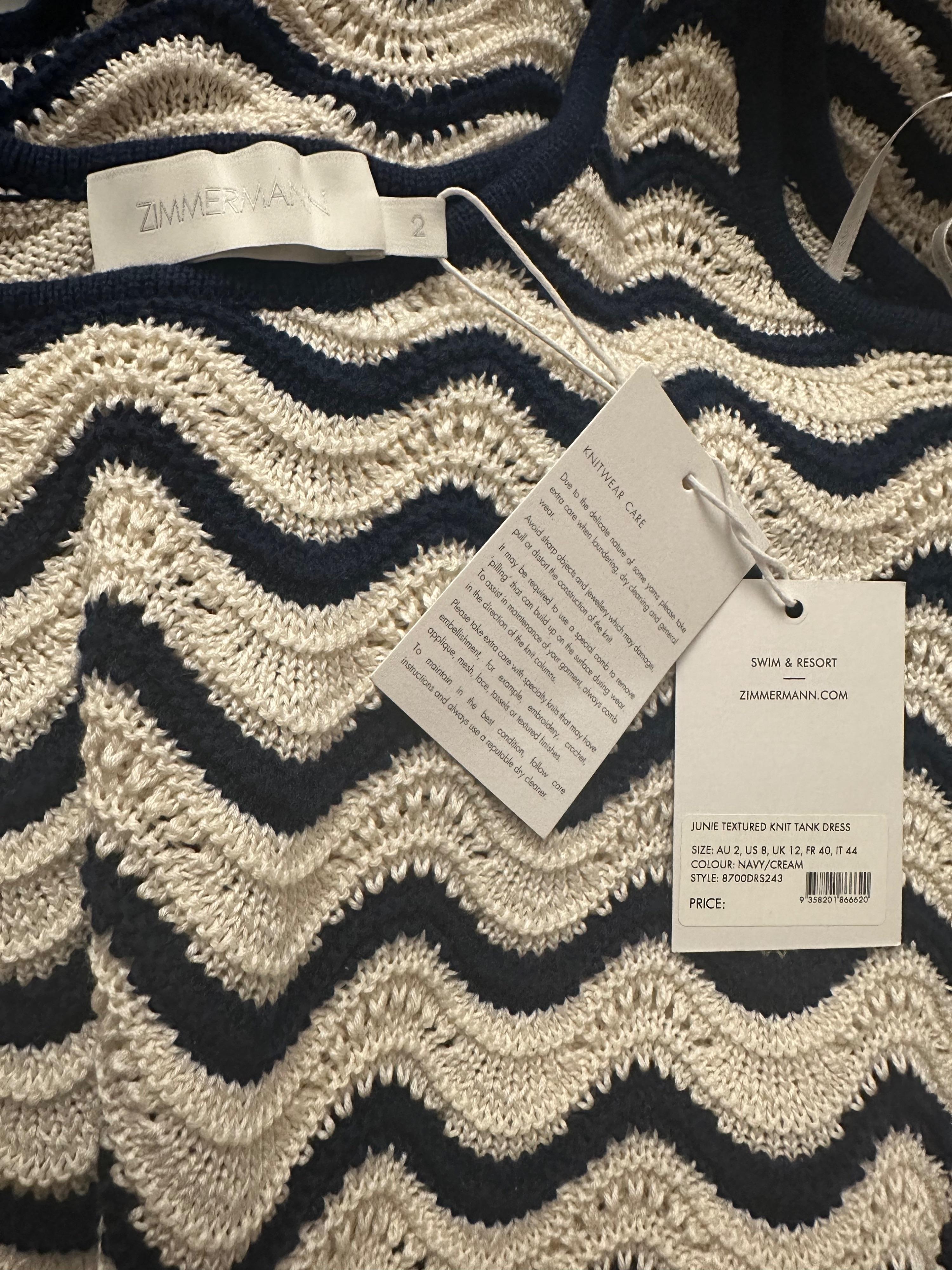 Zimmerman Junie Knit Tank Dress
