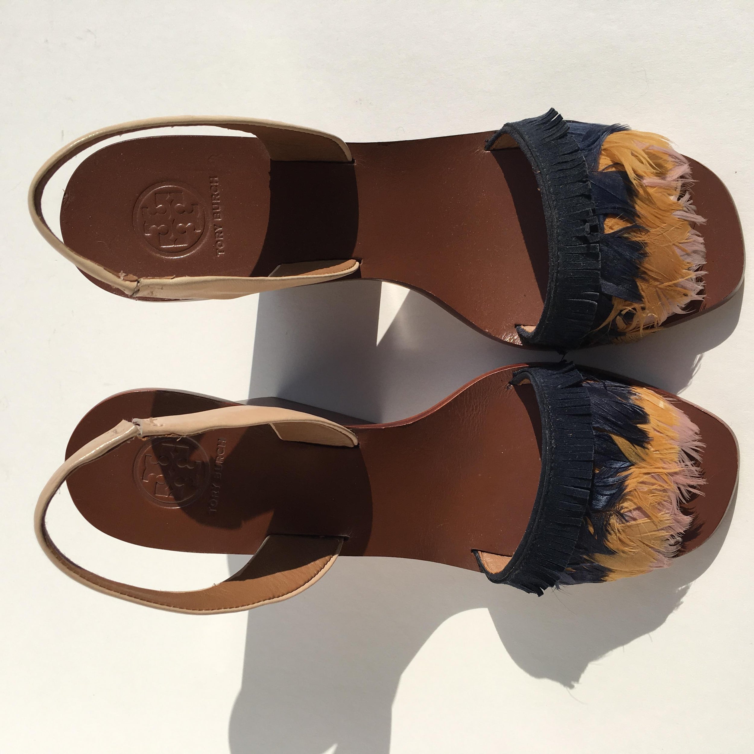Tory Burch Block Heel Sandals
