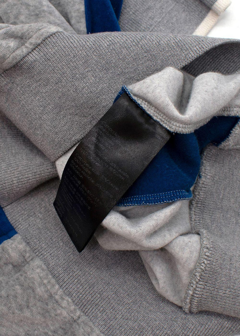 3.1 Phillip Lim Grey Velvet Jumper