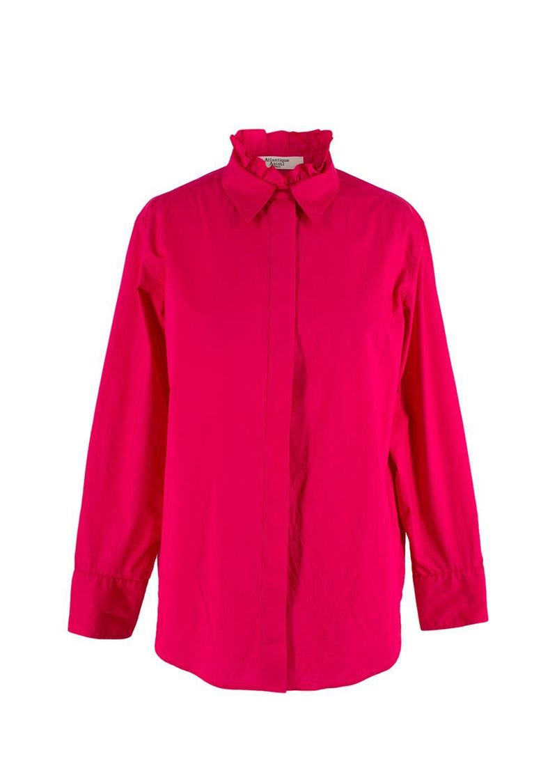 Atlantique Ascoli Untitled 1 Pink Long Sleeve Blouse