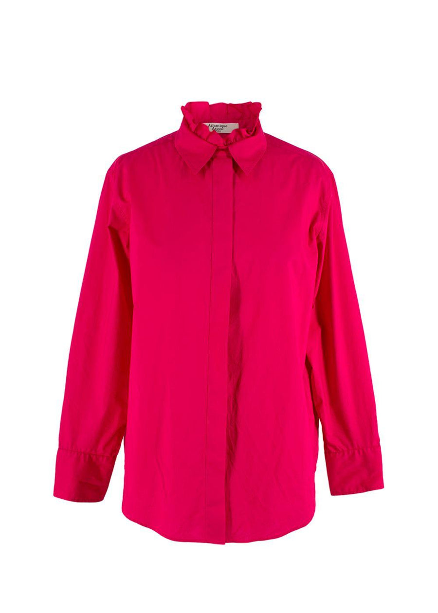 Atlantique Ascoli Untitled 1 Pink Long Sleeve Blouse