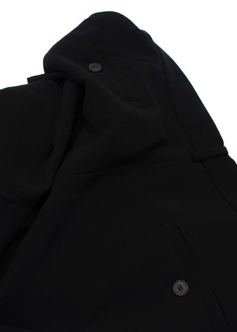 Weekend MaxMara Black Wide Leg Trousers