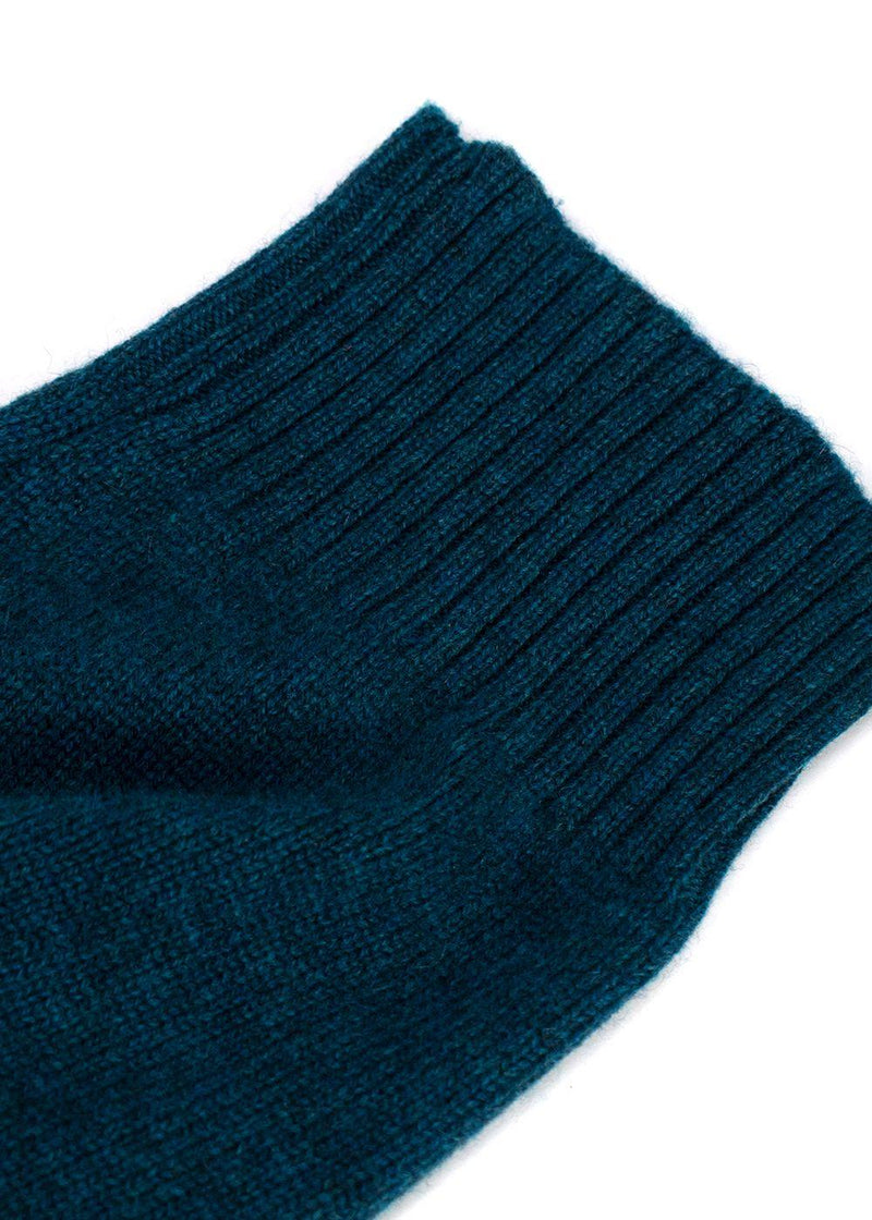 Hermes Teal Cashmere Longline Cardigan