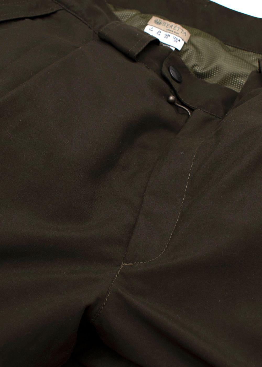 Beretta Army Green Cargo Trousers