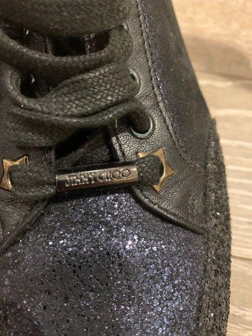 Glitter/Leather Miami Sneakers