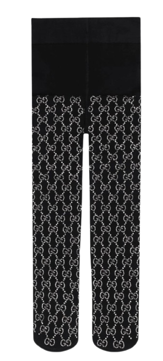 Gucci GG Crystal Embellished Tights