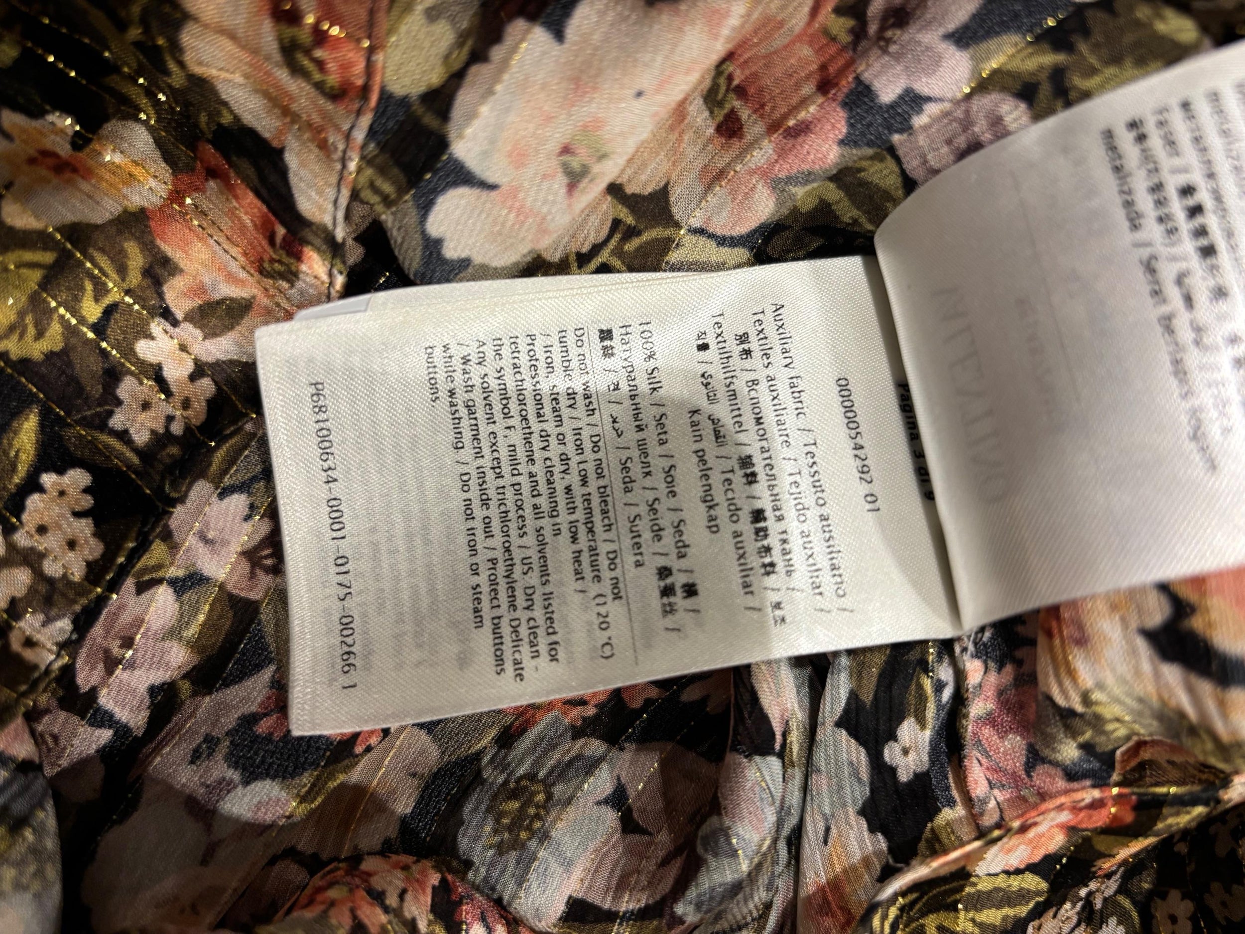 Valentino Printed Silk Blouse