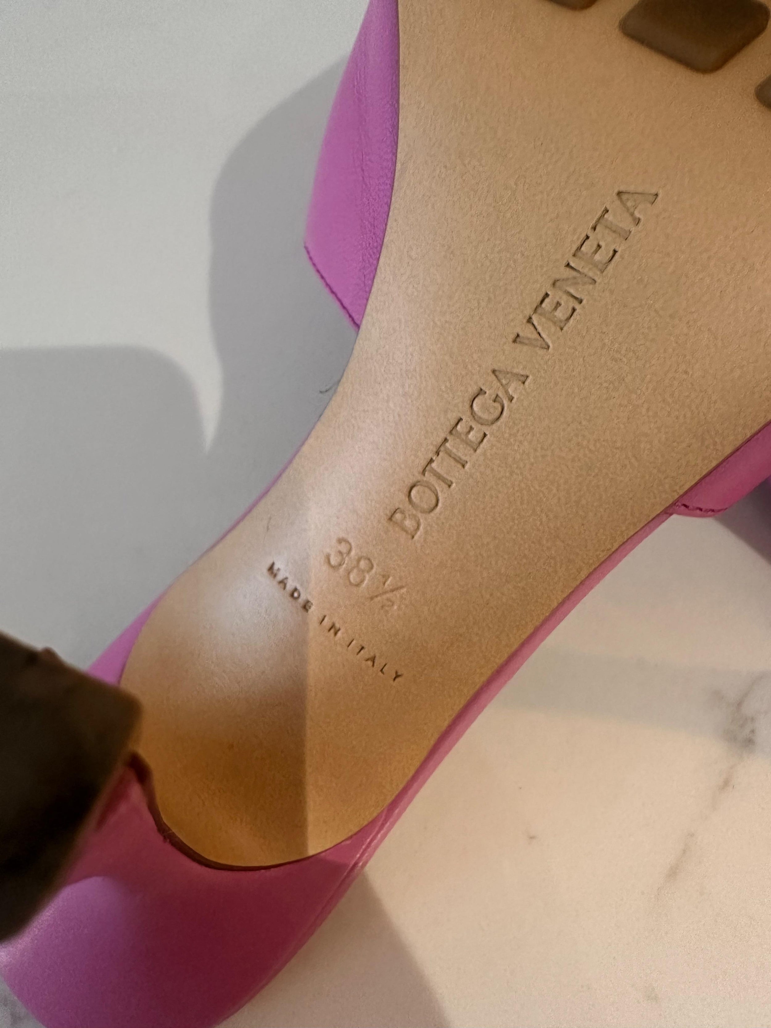 Bottega Veneta Leather Padded Mules