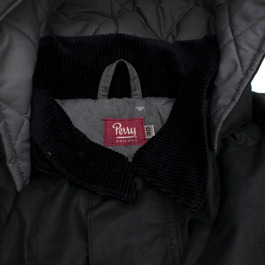 Perry Uniform Boys Coated Cotton Puffer Jacket