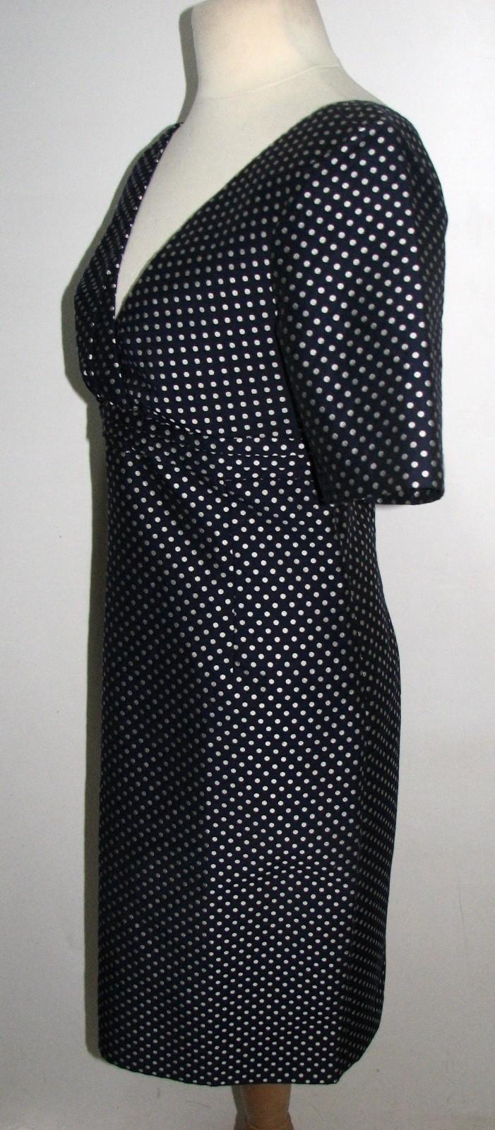 Paul & Joe blue polkadot dress