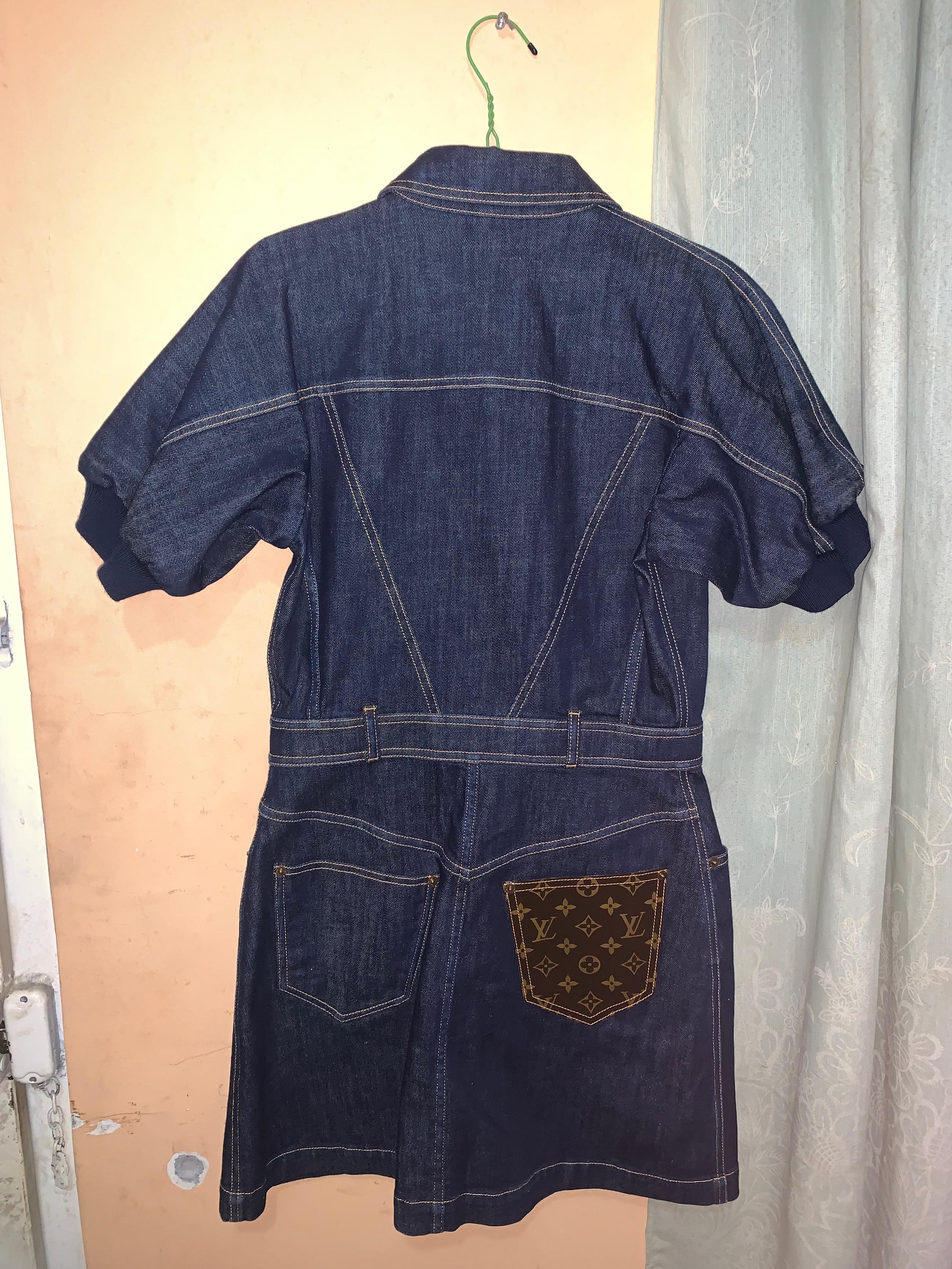 indigo denim shirt dress