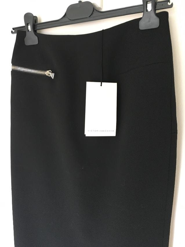 Victoria Beckham Zip Detail Pencil Skirt