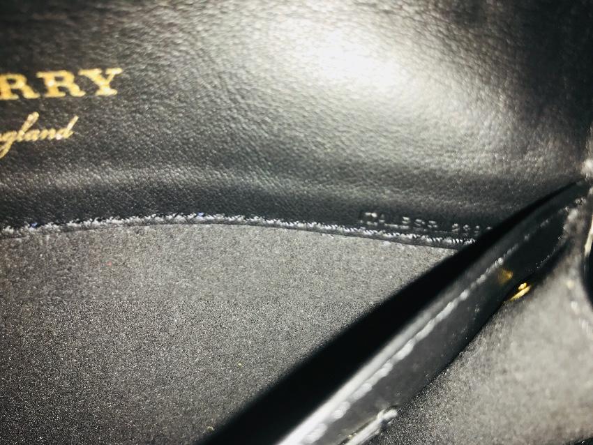 Burberry Python & Leather Mini Beast Bag