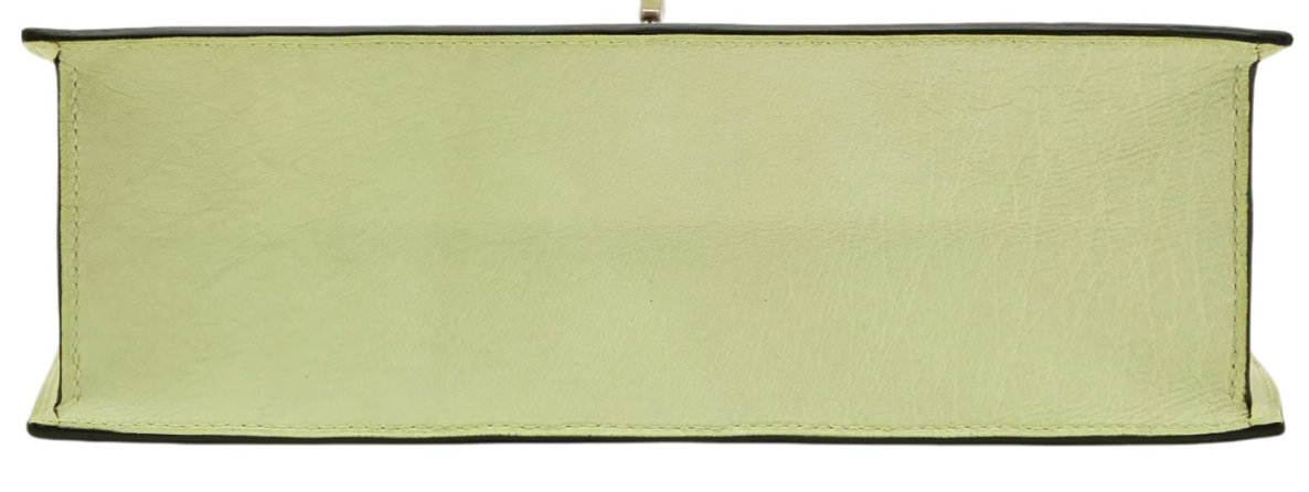 Hermès Kelly Danse Autruche Jaune Bourgeon Gold Hardware