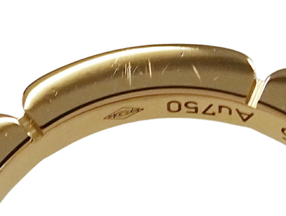 Cartier Rose Gold Maillon Panthère Ring  Size 48