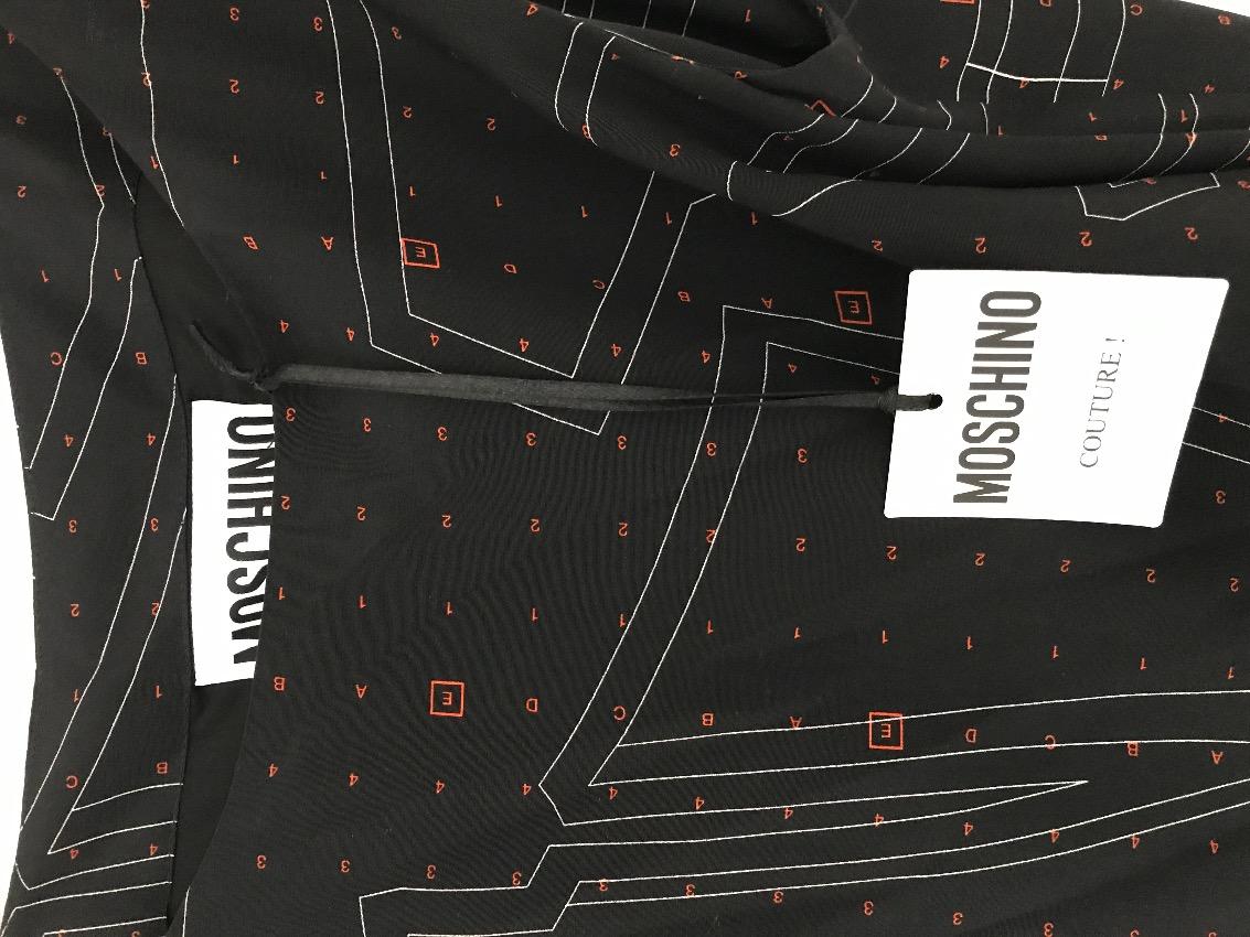 Moschino Couture Silk Mini Dress
