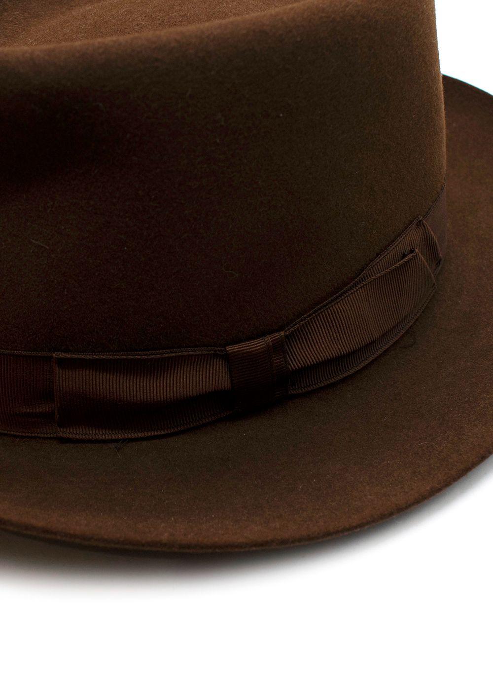 Motsch Paris Brown Trilby Hat