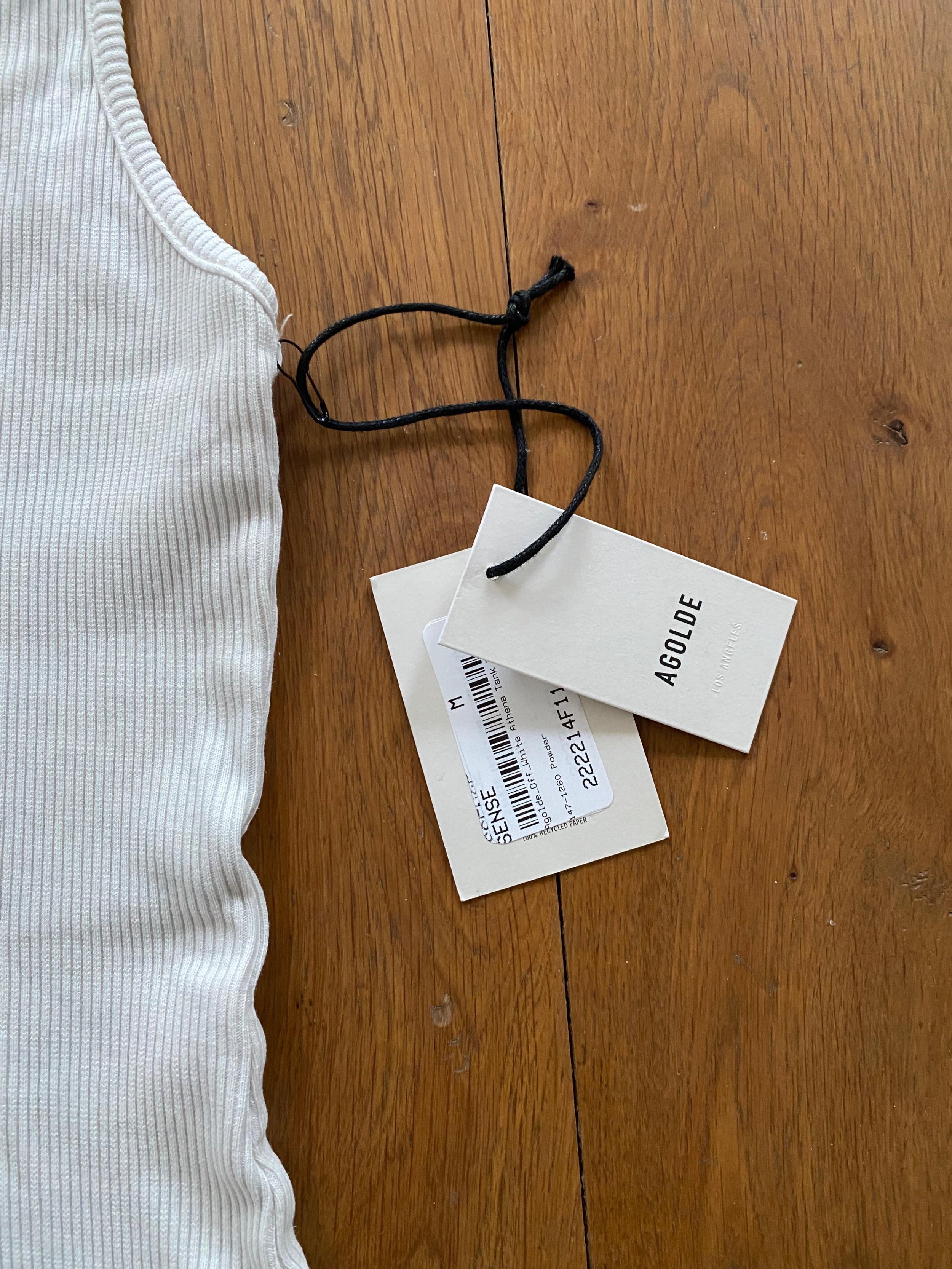 Agolde Athena Vest Top