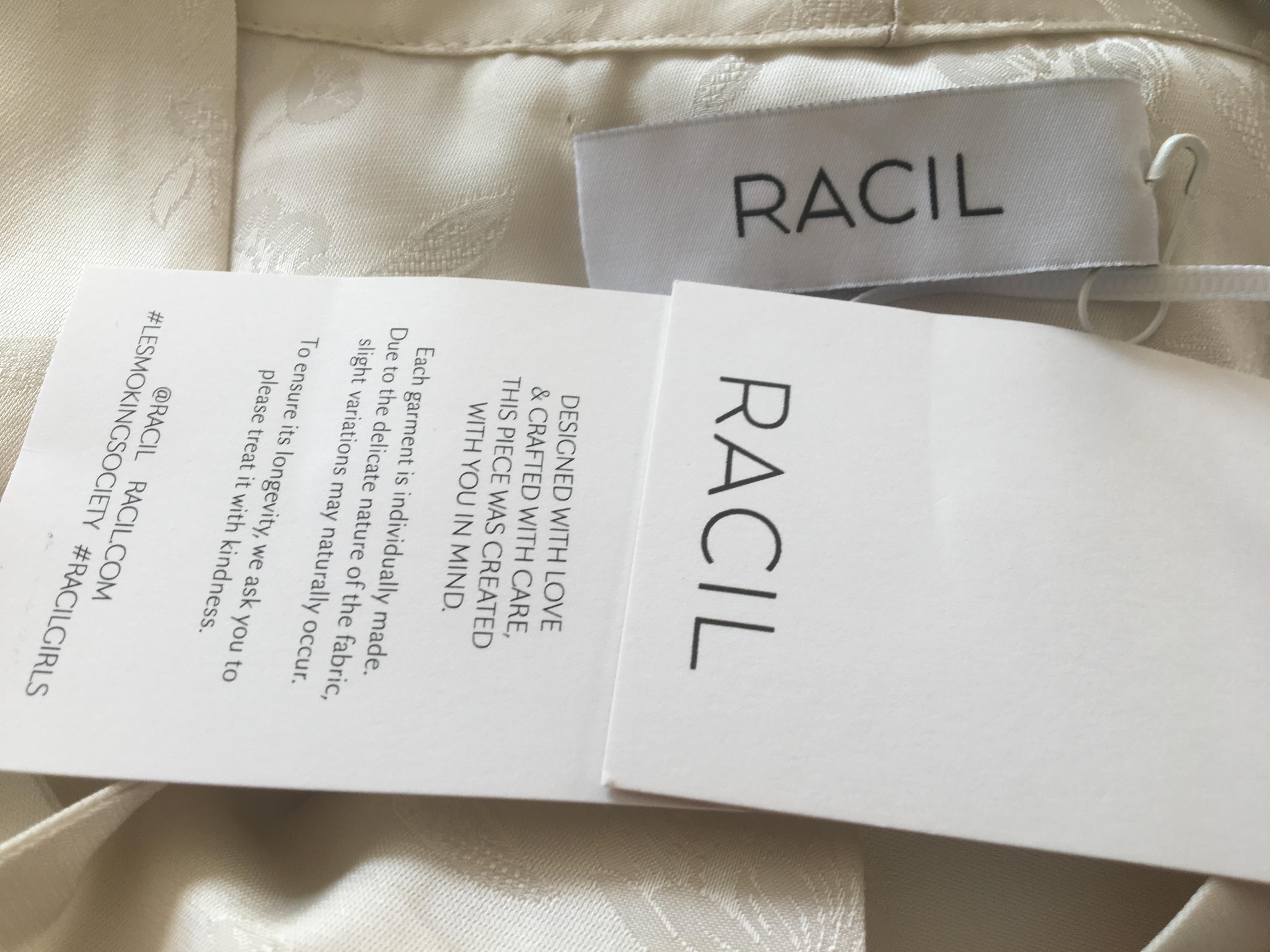 Racil ivory Solange  Pussybow Blouse